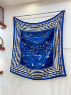 TATOUAGES MARINS BANDANA SHAWL 135 CM COLORFUL 385443