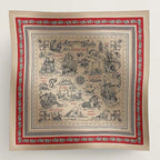 TATOUAGES MARINS BANDANA SHAWL 135 CM COLORFUL 385444