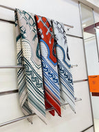 LES ROUES DE PHAETON BANDANA SHAWL 140 CM COLORFUL 385447