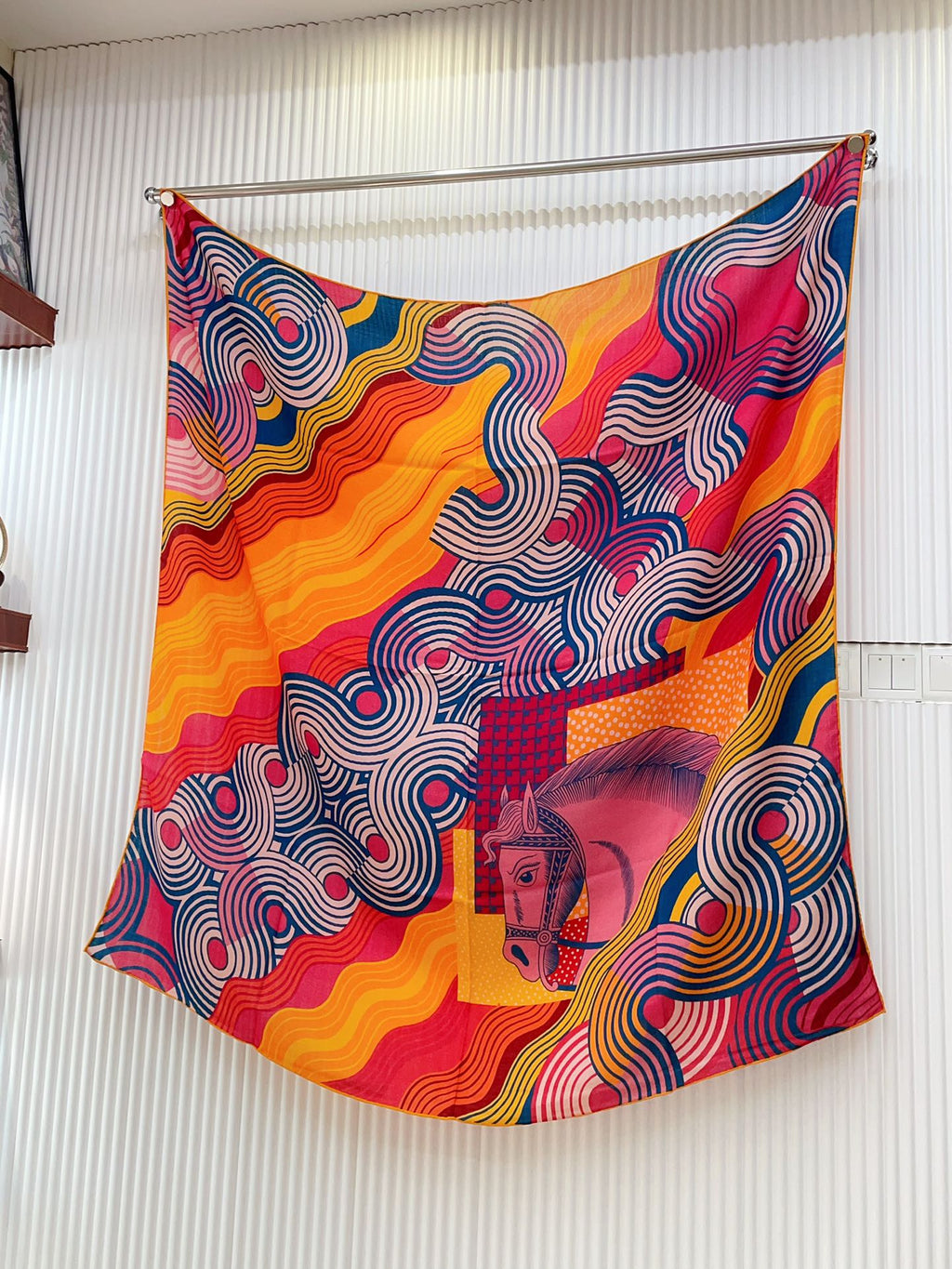 SCARF 140 CM COLORFUL 388171