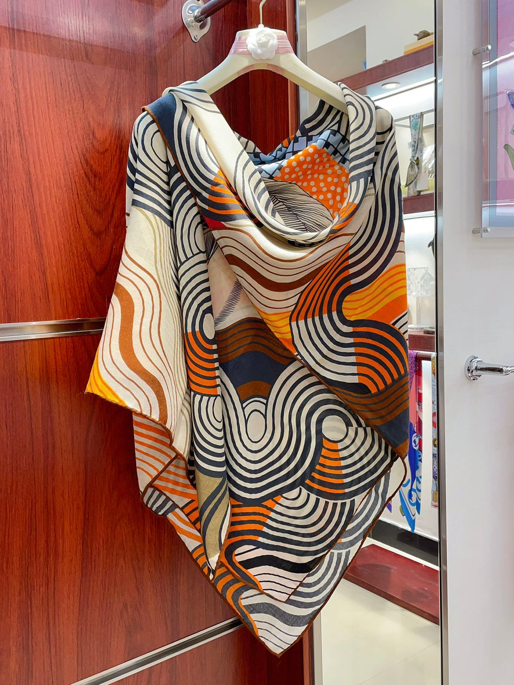 SCARF 140 CM COLORFUL 388173