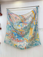 SCARF 140 CM COLORFUL 389995