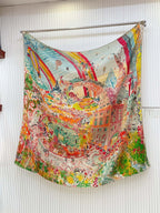 SCARF 140 CM COLORFUL 389994