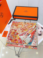 SCARF 140 CM COLORFUL 389996