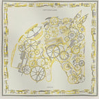 SCARF 140 CM COLORFUL 390954