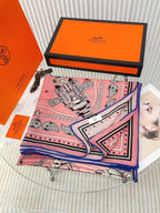 SCARF 140 CM COLORFUL 390957