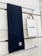 CC Scarf 190 CM In Black Cashmere 393184