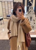 CC Scarf 190 CM In Beige Cashmere 393185