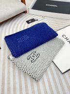 CC Scarf 180 CM In White Black Cashmere 394592