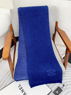 CC Scarf 180 CM In Blue Cashmere 394593