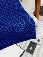 CC Scarf 180 CM In Blue Cashmere 394593