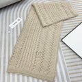 CC Scarf 190 CM In Beige Cashmere 396246