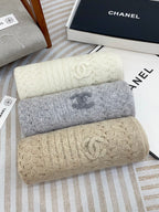CC Scarf 190 CM In Beige Cashmere 396246