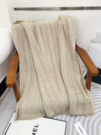 CC Scarf 190 CM In Beige Cashmere 396246