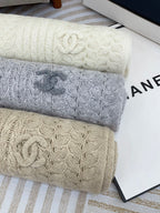 CC Scarf 190 CM In Grey Cashmere 396247
