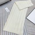 CC Scarf 190 CM In White Cashmere 396248