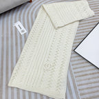 CC Scarf 190 CM In White Cashmere 396248