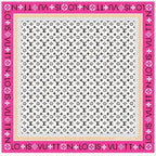 MONOGRAM INFINITY 135 CM SQUARE SILK SCARF COLORFUL 398265