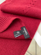 CC Scarf 180 CM In Red Wool 398266