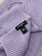 CC Scarf 180 CM In Light Purple Wool 398267