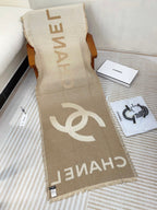 CC Scarf 200 CM In Beige Mix Brown Cashmere 402091