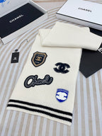 CC Scarf 180 CM In White Cashmere 405080