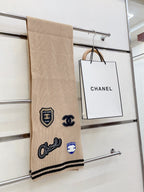 CC Scarf 180 CM In Beige Cashmere 405083