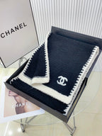 CC Scarf 200 CM In Black Cashmere 410211