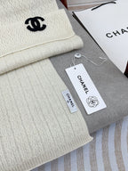 CC Scarf 180 CM In White Wool 413760
