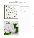 CC Square Scarf 140 CM In White Colorful Cashmere And Silk 418214