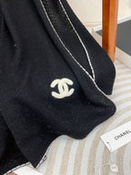CC Scarf 190 CM In Black Cashmere 419816