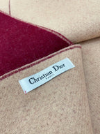 SCARF 180 CM IN BURGUNDY RED CASHMERE 419821