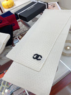 CC Scarf 170 CM In White Cashmere 421409