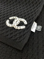 CC Scarf 170 CM In Black Cashmere 421410