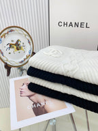 CC Scarf 180 CM In Black Wool 422766