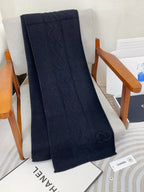 CC Scarf 180 CM In Black Wool 422766
