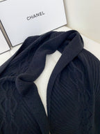 CC Scarf 180 CM In Black Wool 422766