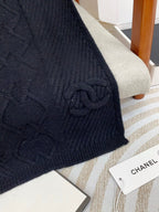CC Scarf 180 CM In Black Wool 422766