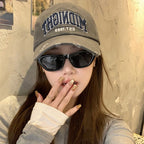 CAT-EYE FRAME SUNGLASSES 55132 IN ACETATE