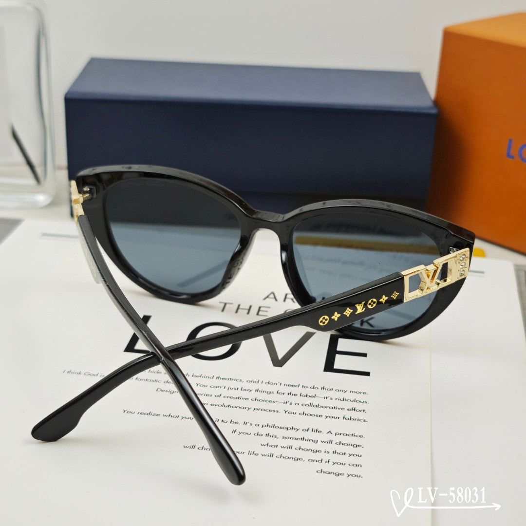 CAT EYE SUNGLASSES 58031 IN ACETATE