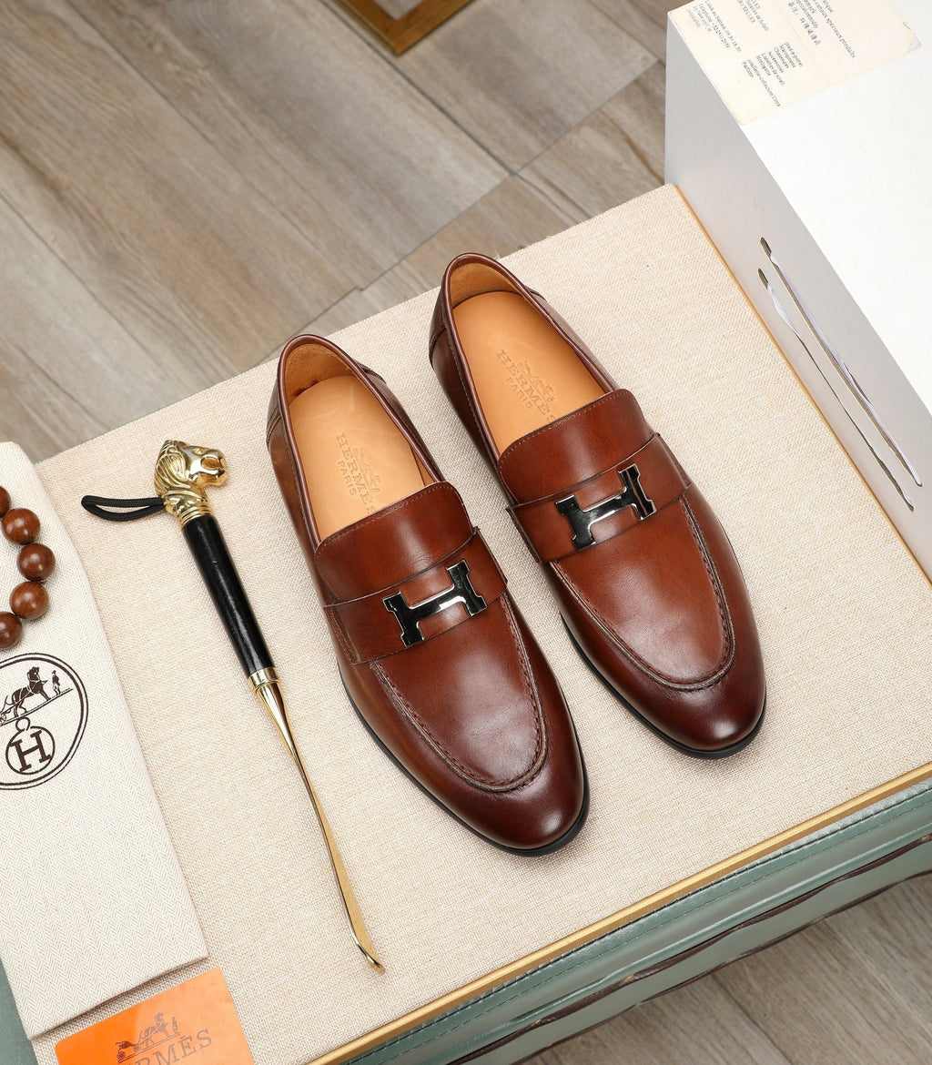 HM Men's Paris Loafer Brown Cowhide 480417