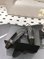 CC Slingback Black Leather 237500