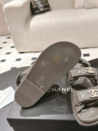 CC 25 Dad Deals Sandals Jet Black Patent Leather 237594