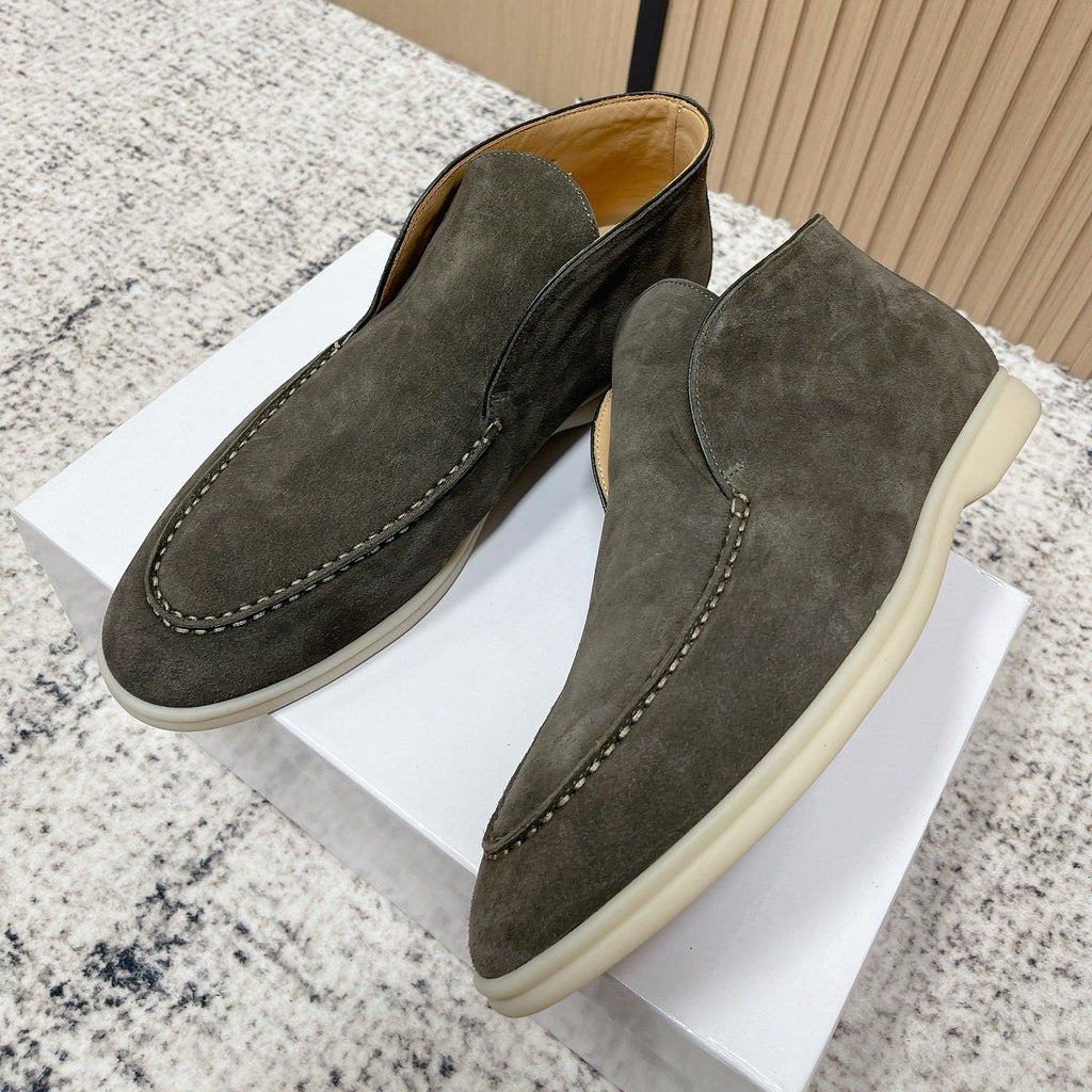 LP Open Walk Ankle Boot Dark Olive Suede 534331