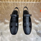HM 25 Kim Slingback Black Lambskin 352959