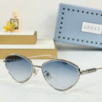 CAT-EYE FRAME SUNGLASSES 5G195 IN METAL
