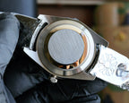 Rolex Oyster Perpetual 41mm Silver Red Dial