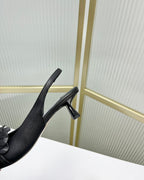 Jimmy Slingback Pumps 45mm In Black Cowhide 597832