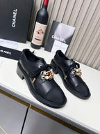 CC Shoe Oxford 50mm In Black Calfskin And Lycra Fabric 944545