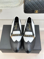 CC 26 Loafer Black mix White Calfskin 610019